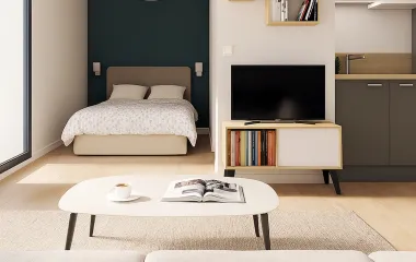 Programme immobilier neuf La Roche-sur-Yon résidence étudiante à 5 min à pied du Pentagone