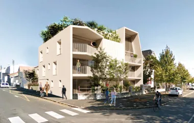 Programme immobilier neuf La Rochelle résidence avec vues sur le Parc de la Porte Royale