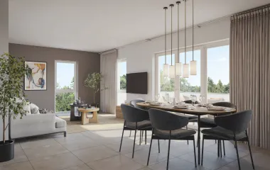 Programme immobilier neuf La Verpillière centre à 1 km de la gare SNCF