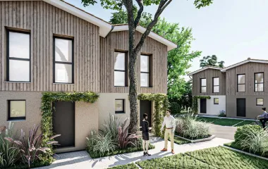 Lacanau quartier pavillonnaire des Closeries
