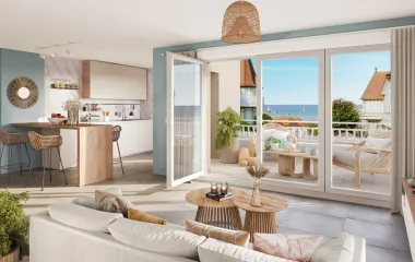Programme immobilier neuf Langrune-sur-Mer à 50m de la promenade côtière