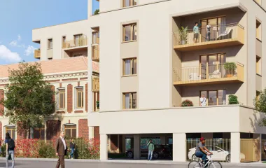 Le Havre quartier Eure-Brindeau à deux pas du futur tramway C