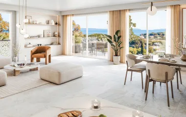 Le Lavandou à proximité directe de la plage de Saint-Clair