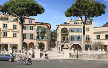 Le Rouret avec vues sur mer et collines