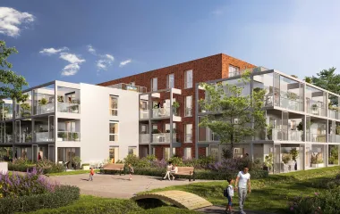 Programme immobilier neuf Lesquin résidentiel à 400m de la gare