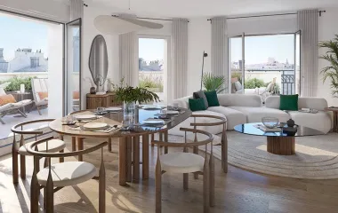 Programme immobilier neuf Levallois-Perret à 3 minutes à pied du métro ligne 3