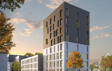 Programme immobilier neuf Lorient résidence urbaine à 3 min à pied de la gare
