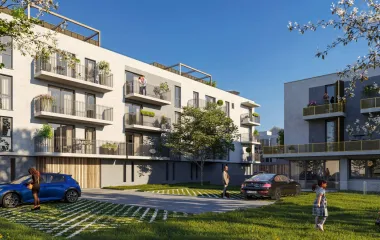 Programme immobilier neuf Luisant quartier verdoyant à 1 km du centre-ville