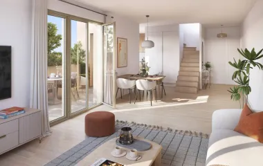 Programme immobilier neuf Lyon 07 secteur Gerland à 4 min à vélo du Métro B