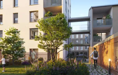 Programme immobilier neuf Lyon 09 à 2 min à pied du pôle d'activité Vaise-Industrie