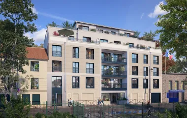 Programme immobilier neuf Mantes-la-Jolie face square Brieussel-Bourgeois