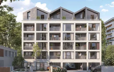 Programme immobilier neuf Marcq-en-Baroeul quartier Le Croisé Laroche proche tram