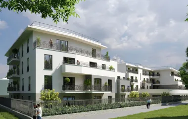 Programme immobilier neuf Marnes-la-Coquette résidence séniors entre parc et étang