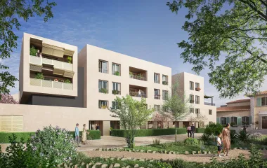 Programme immobilier neuf Marseille 10 au coeur du village de Saint Loup