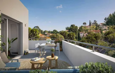 Programme immobilier neuf Marseille 12 sur les hauteurs de Saint-Julien