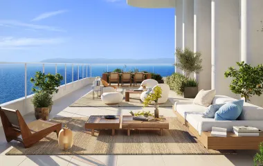 Programme immobilier neuf Marseille 2 Joliette résidence d'exception vue mer