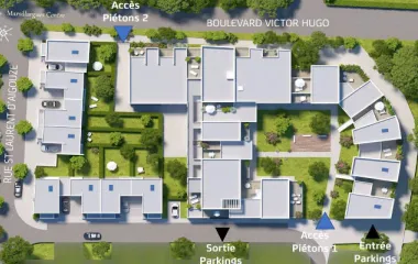 Programme immobilier neuf Marsillargues secteur résidentiel proche centre