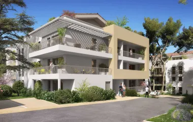 Programme immobilier neuf Martigues résidence provençale en pleine nature