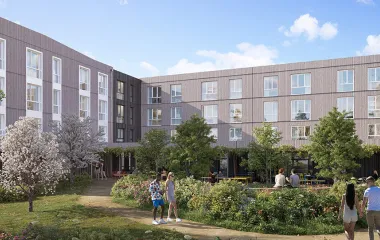 Metz résidence étudiante quartier Technopôle