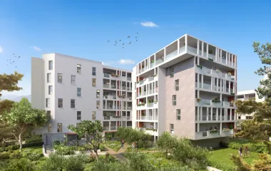 Programme immobilier neuf Montpellier nouveau quartier au coeur d’un espace boisé
