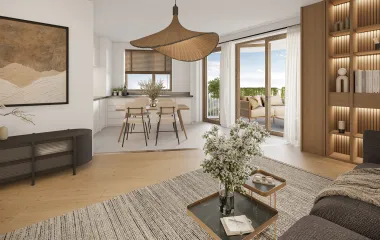 Nanterre quartier Les Muguets proche tram