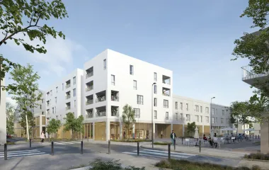 Programme immobilier neuf Nantes à 6 min de vélo du parc de la Gaudinière