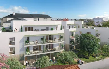 Programme immobilier neuf Nantes quartier Croix Bonneau proche tram