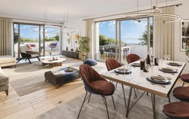 Programme immobilier neuf Nantes quartier prisé avec vue sur l’île de Versailles