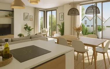 Programme immobilier neuf Neauphle-le-Château face au centre-bourg