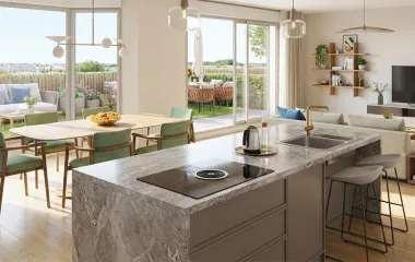 Programme immobilier neuf Noisy-le-Roi quartier Mongolfier à 3 min à pied du tramway T13