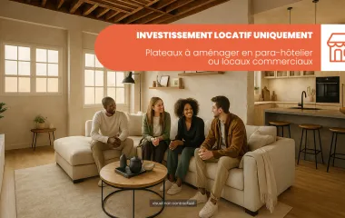 Oullins Investissement plateau à aménager en para-hôtelier