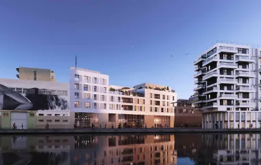 Programme immobilier neuf Pantin à 250m du métro 5 Raymond Queneau