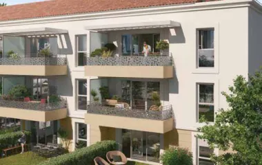 Programme immobilier neuf Peyrolles-en-Provence situé le long de la Durance
