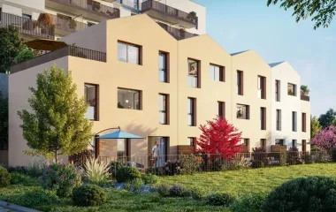 Programme immobilier neuf Rennes maisons de ville à 5 min à pied des plages de Baud