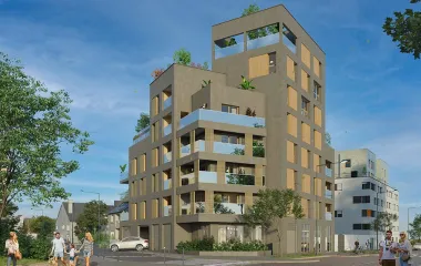 Programme immobilier neuf Rennes proche métro et parc des Gayeulles