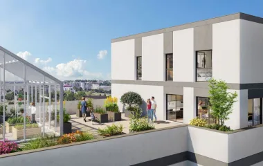 Programme immobilier neuf Rennes quartier Baud Chardonnet proche commerces