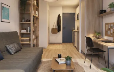 Rennes résidence étudiante quartier Baud Chardonnet