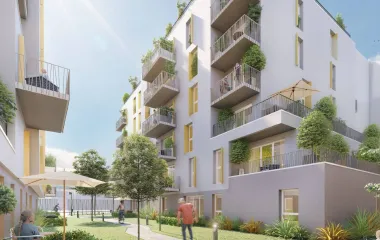 Programme immobilier neuf Rouen à 4 min du tramway et du métro