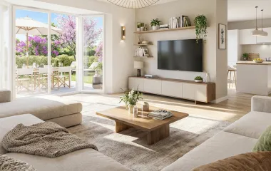 Roussillon quartier résidentiel calme