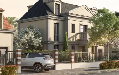 Programme immobilier neuf Rueil-Malmaison villas d'exception proche Hippodrome