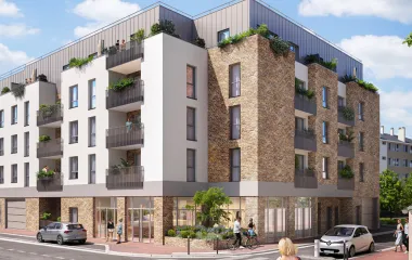 Programme immobilier neuf Saint-Cyr-l'École cœur de ville gare Transilien N a 7 min à pied