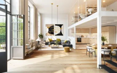 Programme immobilier neuf Saint-Germain-en-Laye réhabilitation proche place du marché