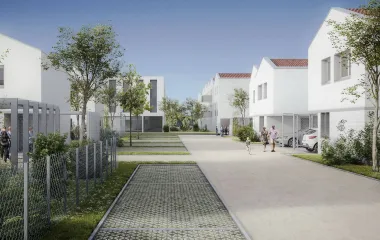 Programme immobilier neuf Saint-Jory en coeur de ville et proche de la gare