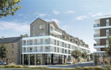 Programme immobilier neuf Saint-Malo proche gare et commerces