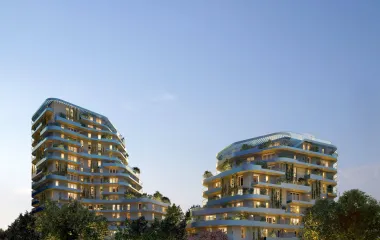 Programme immobilier neuf Saint-Nazaire vue panoramique sur la mer et l'estuaire
