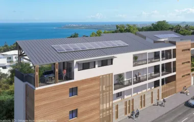 Programme immobilier neuf Saint-Paul avec vue sur l'océan