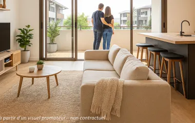 Saint-Paul secteur résidentiel face au littoral et à l’océan