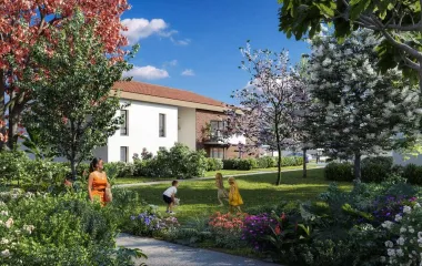 Programme immobilier neuf Saint-Simon environnement Pavillonnaire