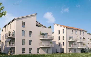 Programme immobilier neuf Sainte-Foy-l'Argentière vue sur les Monts du Lyonnais