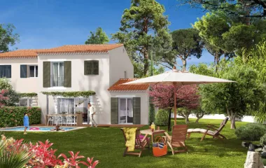 Programme immobilier neuf Sainte-Maxime domaine boisé sur les hauteurs